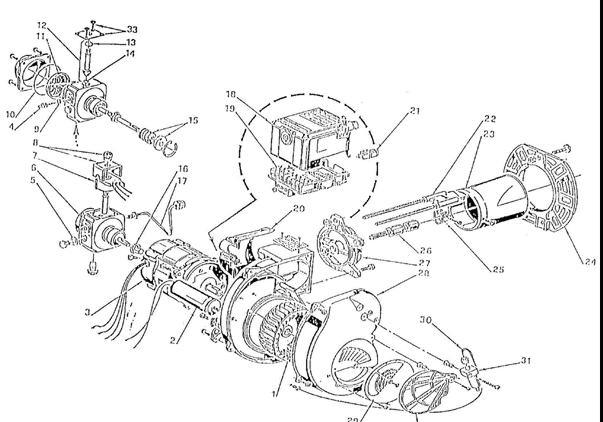 Exploded Diagram for ALL PARTS