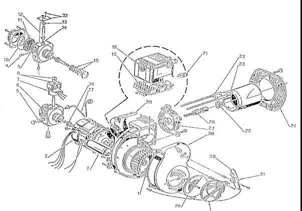 Exploded Diagram for ALL PARTS
