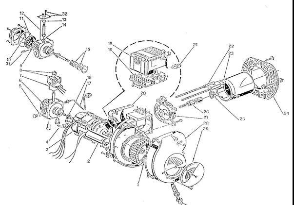 Exploded Diagram for ALL PARTS