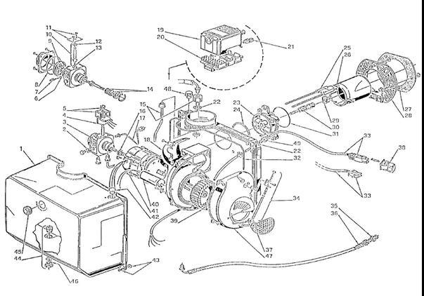 Exploded Diagram for ALL PARTS