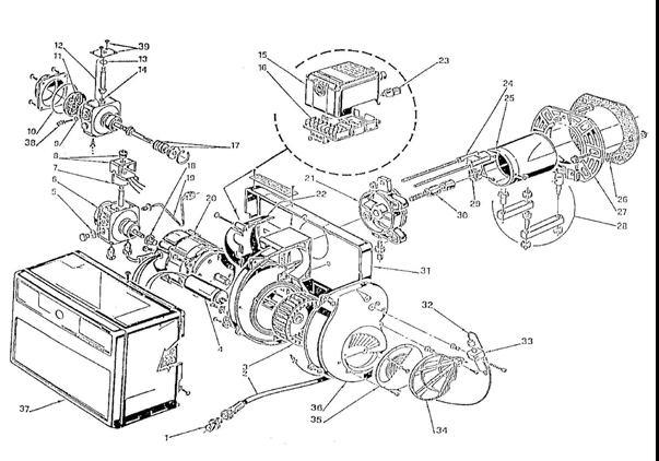 Exploded Diagram for ALL PARTS