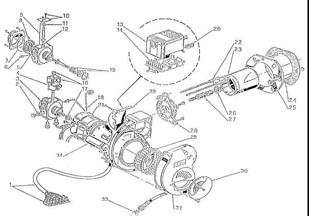 Exploded Diagram for ALL PARTS