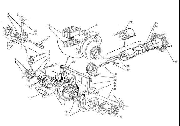 Exploded Diagram for ALL PARTS