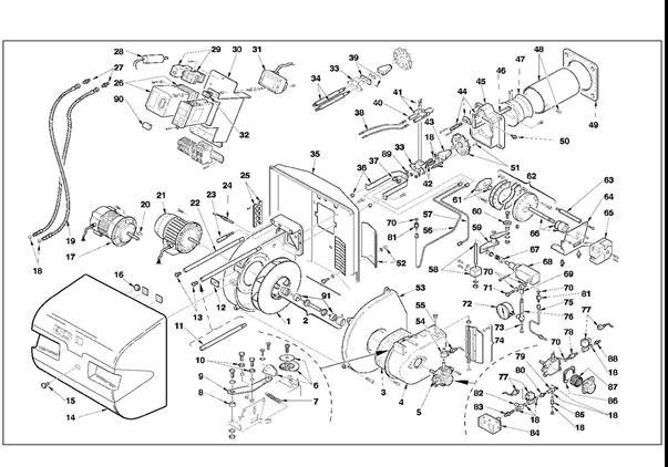 Exploded Diagram for ALL PARTS