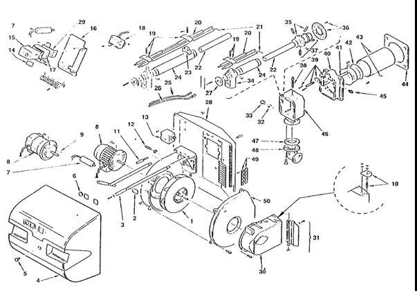 Exploded Diagram for ALL PARTS