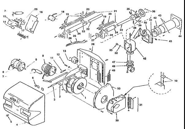 Exploded Diagram for ALL PARTS