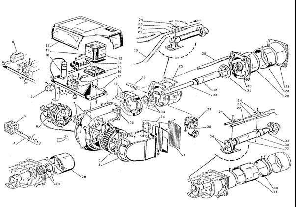 Exploded Diagram for ALL PARTS