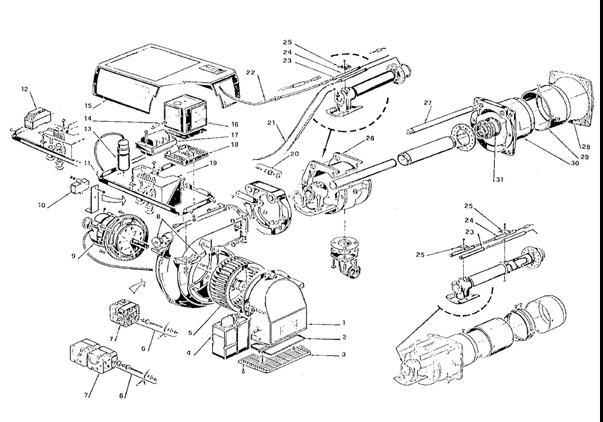 Exploded Diagram for ALL PARTS
