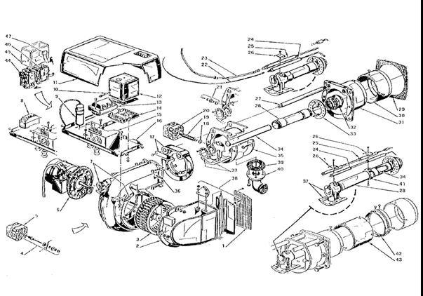 Exploded Diagram for ALL PARTS