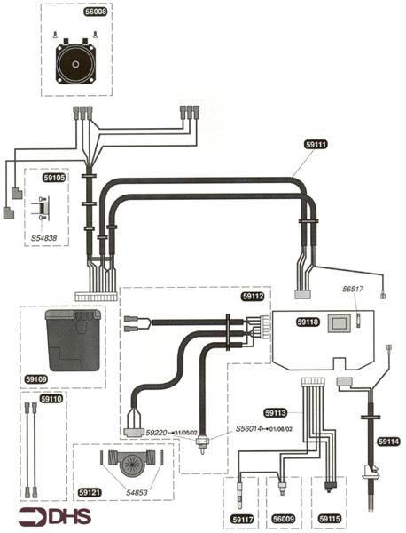 Exploded Diagram for WIRING HARNESS