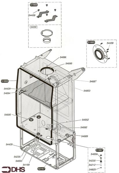 Exploded Diagram for FRAME