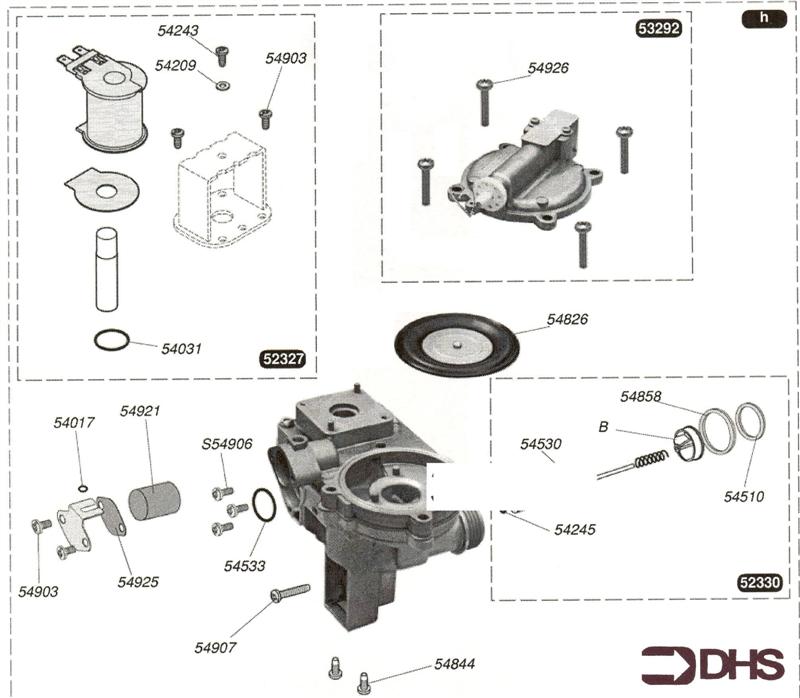 GAS VALVE WITH REGULATOR logo