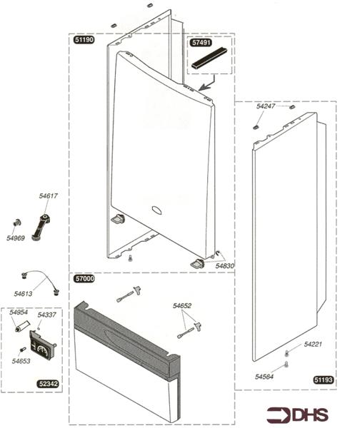 Exploded Diagram for CASING