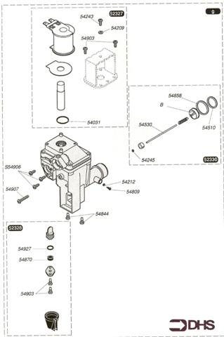 Exploded Diagram for GAS VALVE