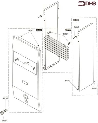 Exploded Diagram for CASING