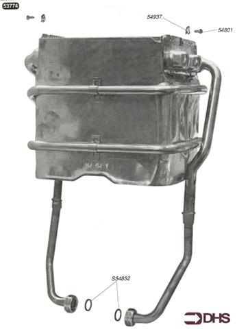 Exploded Diagram for HEAT EXCHANGER
