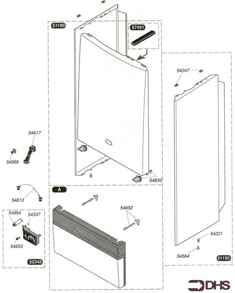 Exploded Diagram for CASING