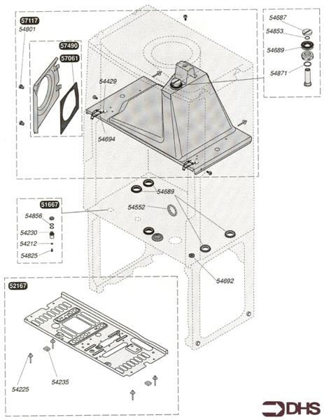 Exploded Diagram for FRAME