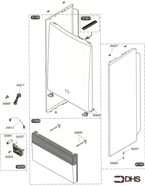 Exploded Diagram for CASING
