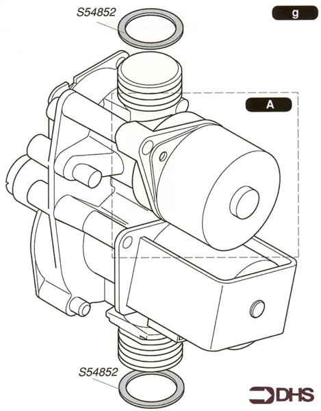 Exploded Diagram for GAS VALVE