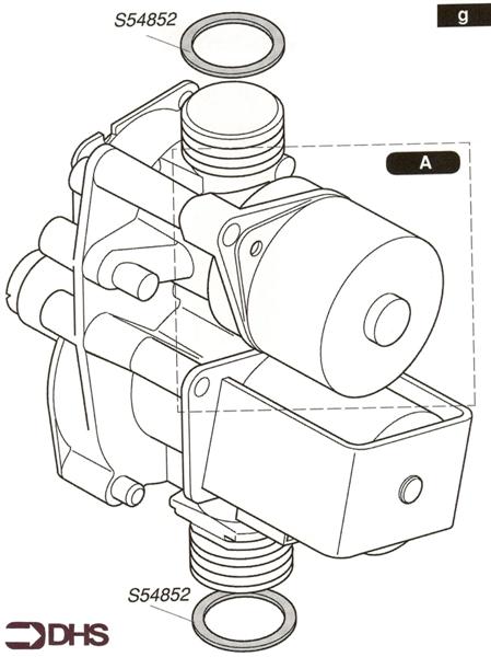 Exploded Diagram for GAS VALVE