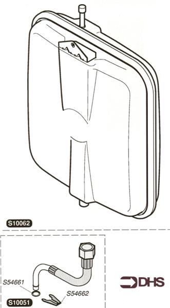 Exploded Diagram for EXPANSION VESSEL