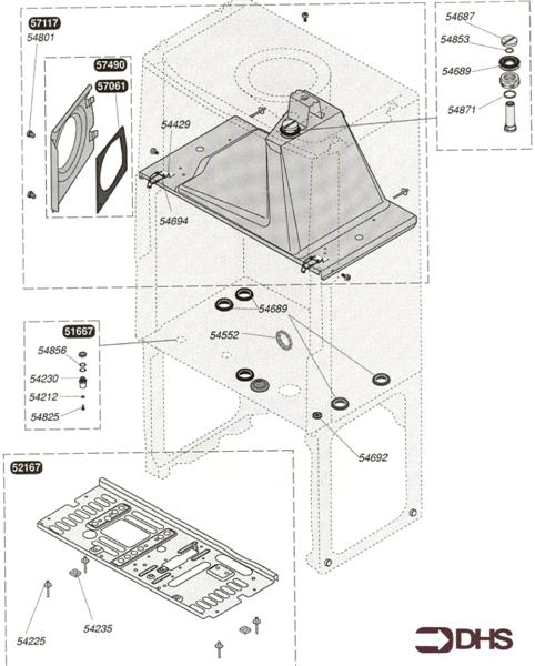 Exploded Diagram for FRAME