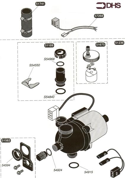 Exploded Diagram for PUMP