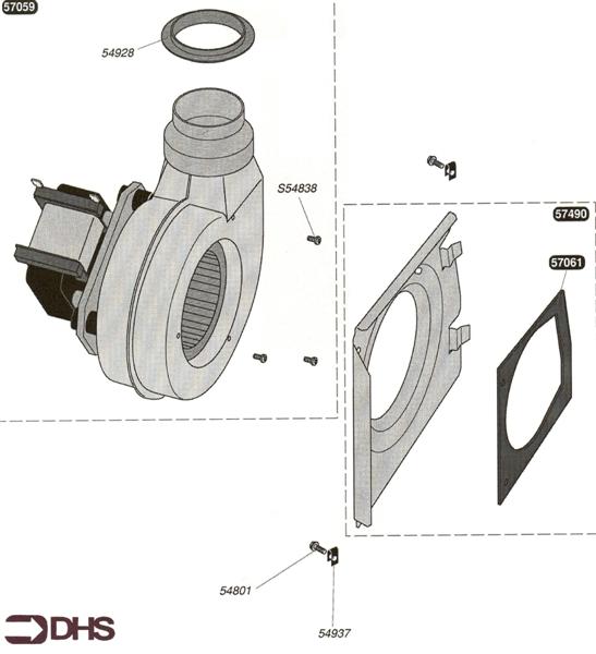 Exploded Diagram for FAN