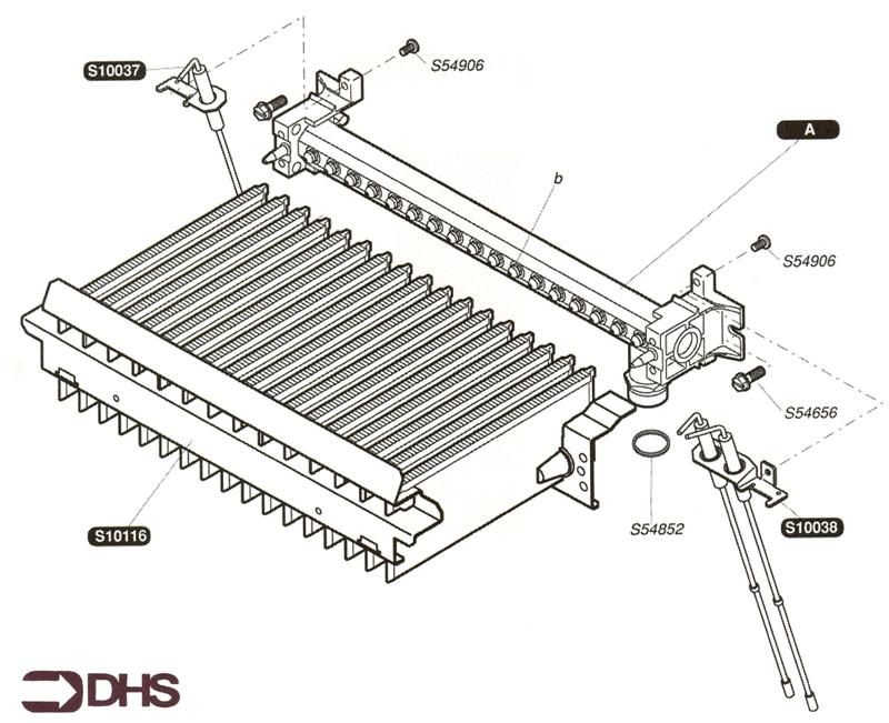 Exploded Diagram for BURNER