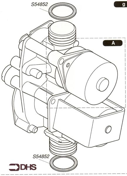 Exploded Diagram for GAS VALVE