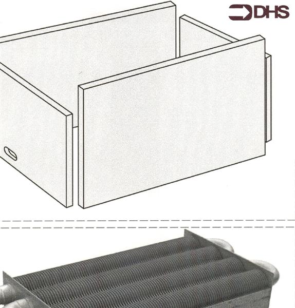 Exploded Diagram for HEAT EXCHANGER