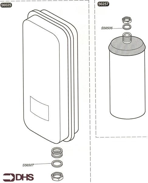 Exploded Diagram for EXPANSION VESSEL