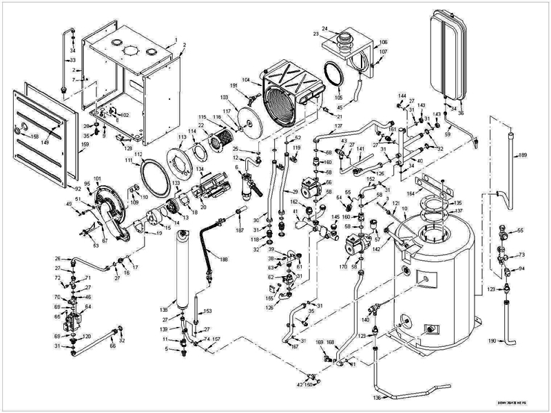 Exploded Diagram for BOILER ASSEMBLY