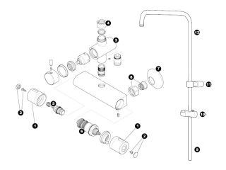 Exploded Diagram for ALL PARTS