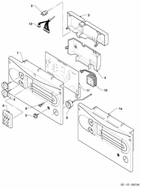 Exploded Diagram for CONTROL BOX
