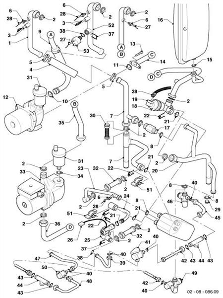 Exploded Diagram for CONNECTION PARTS