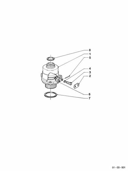 Exploded Diagram for GAS SECTION 2