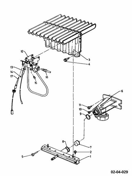 Exploded Diagram for BURNER