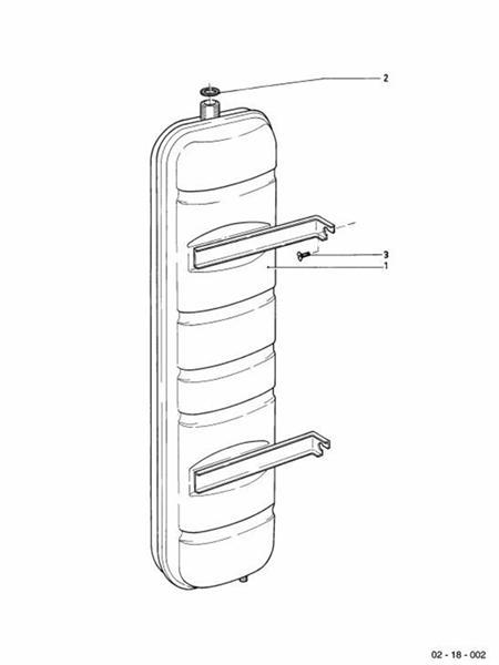Exploded Diagram for EXPANSION VESSEL