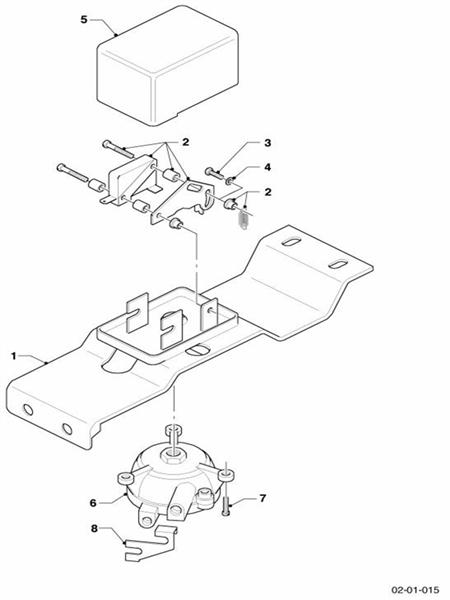 Exploded Diagram for FLOW SWITCH