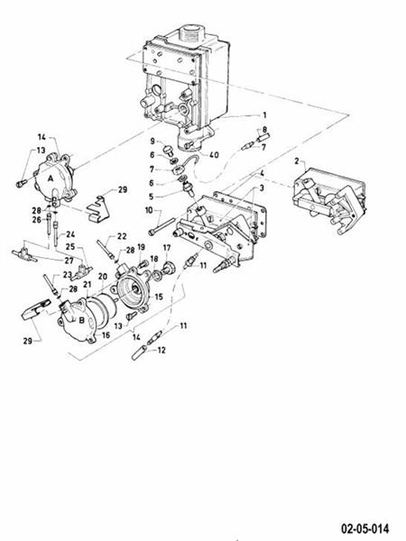 Exploded Diagram for GAS SECTION