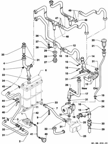 Exploded Diagram for CONNECTION PARTS