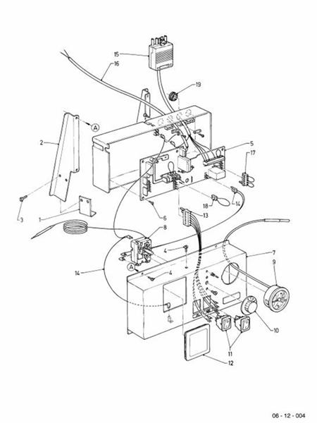 Exploded Diagram for CONTROL PANEL