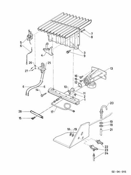 Exploded Diagram for BURNER