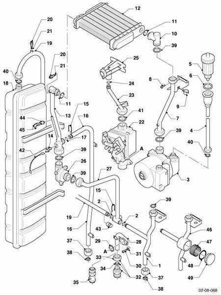 Exploded Diagram for CONNECTION PARTS