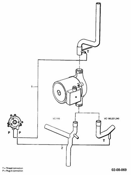 Exploded Diagram for CONNECTION PIPING