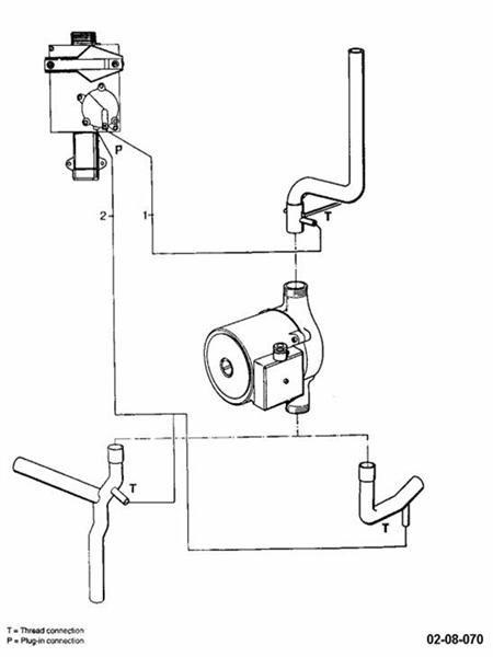 Exploded Diagram for CONNECTION PIPING