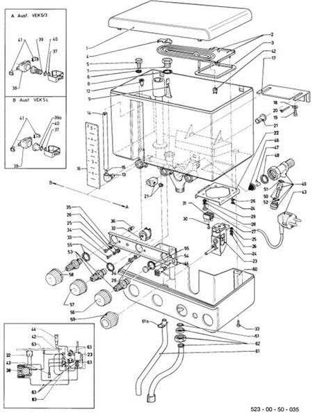 Exploded Diagram for ALL PARTS