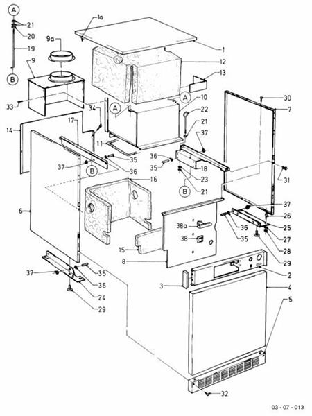 Exploded Diagram for CASING